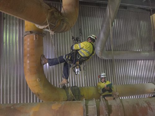 Eraring Rope Access Non-Destructive Testing