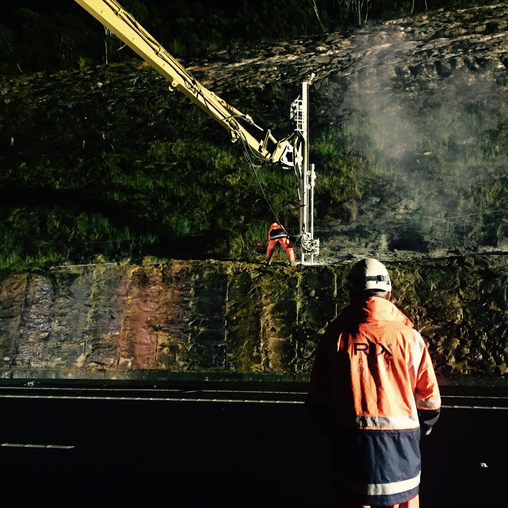 M1 Motorway Rockfall Protection Fence, NSW