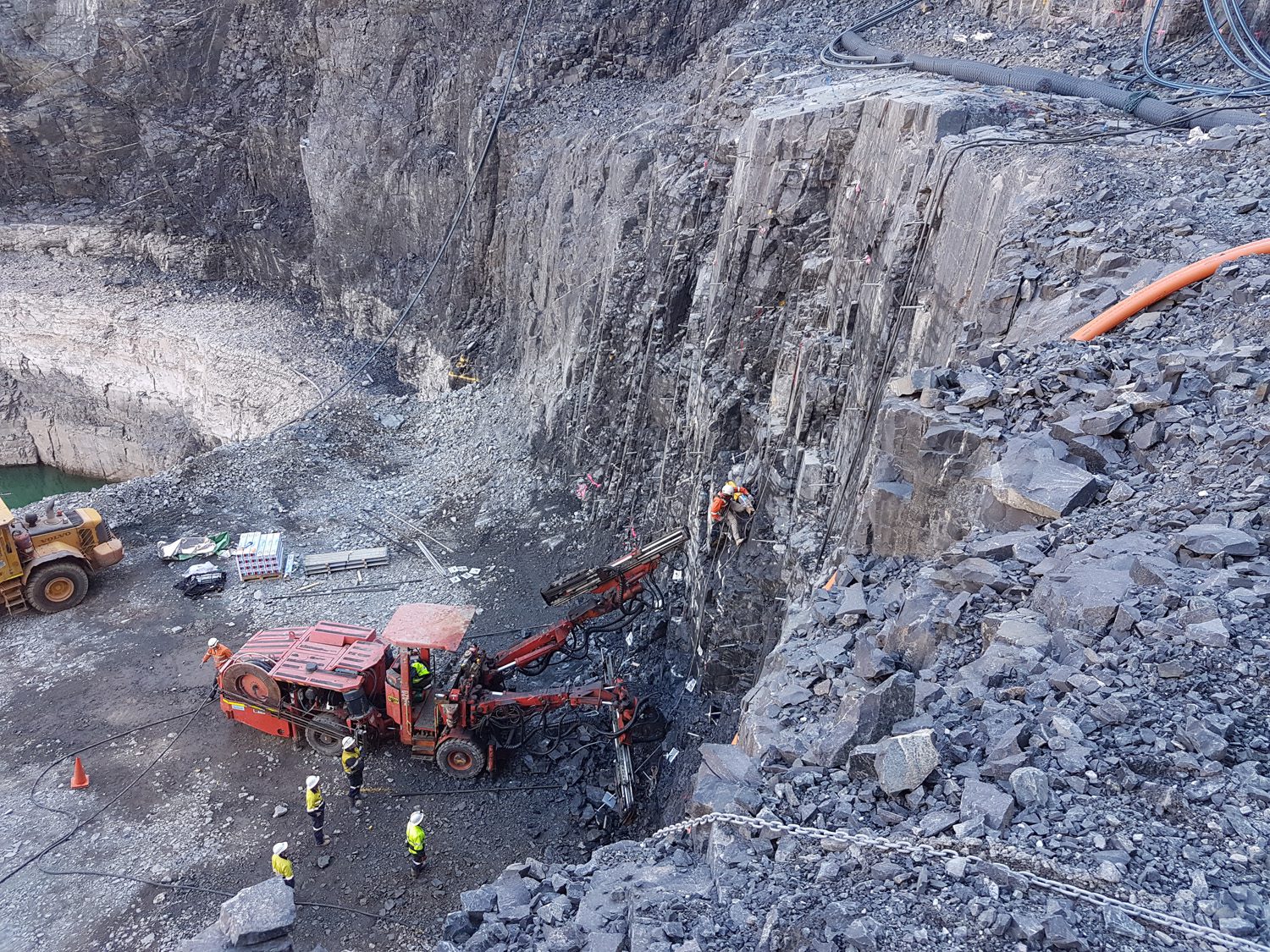 Maxwells Mine Rope Access Portal Stabilisation, WA