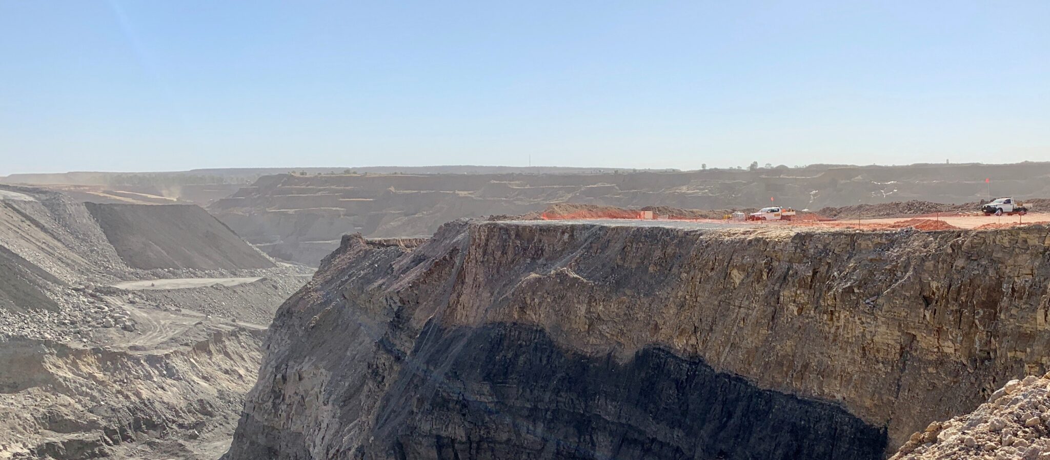 Broadmeadow Mine Rope Access Rockfall Mesh Drape, QLD