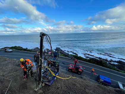 Great Ocean Rd Rope Access Slope Stabilisation,VIC
