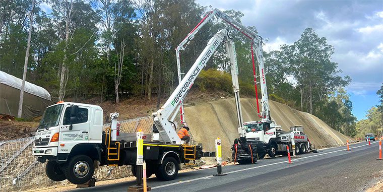 Slope Remediation on Narrowleaf Rd, TMR QLD