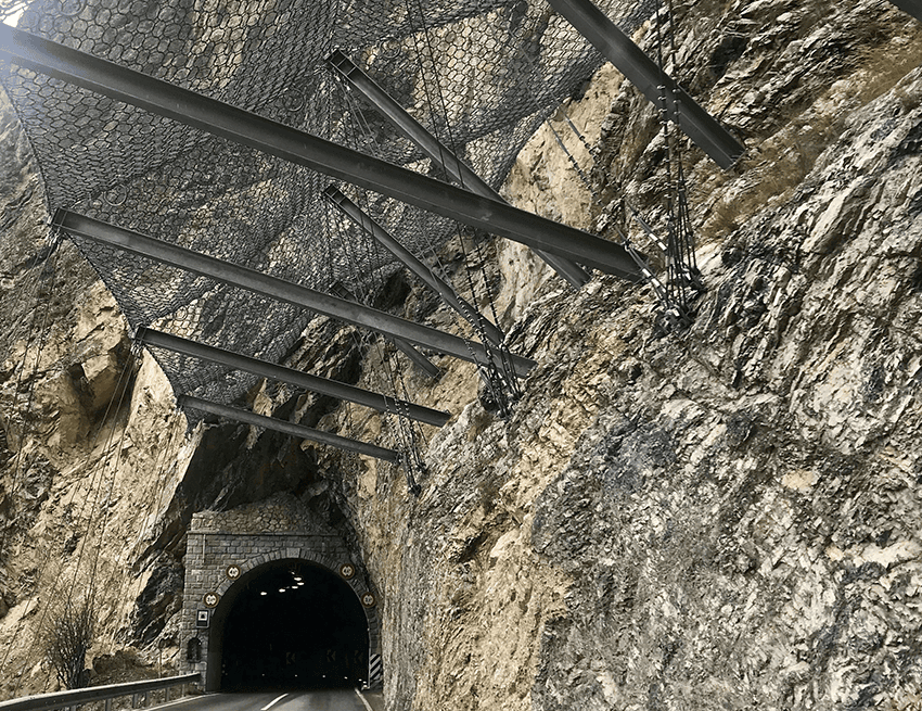 Rock Fall Protection Barriers/Catch Fences