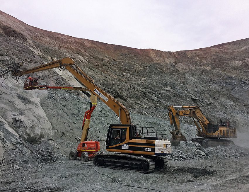 Scaling/Rock Removal, Drill and Blast
